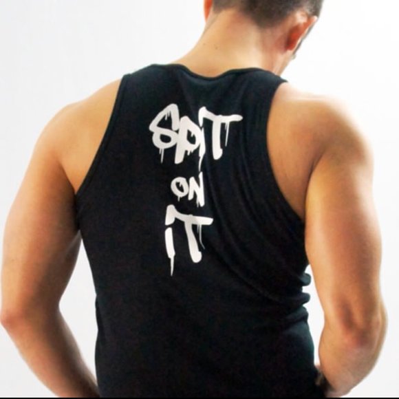 Original Gingers Do It Better Tank Spit On It Black Tank Back Print - Picture 3 of 11